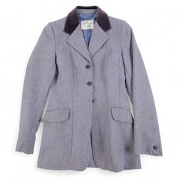 Scott & Co top hat, together with  bowler hat, two shooting sticks, WWII rubber long coat, two riding show jackets and other collectable items 