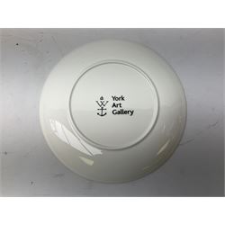 Grayson Perry RA (b.1960) 100% Art plate, 2020 fine china plate, with artist's seal printed to the base, produced for the York Art Gallery, D21cm