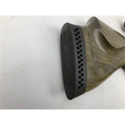 Air Arms S400F Carbine bolt-action .22 multishot air rifle, pump-up action, adjustable trigger, fitted with sound moderator and Nikko Stirling Mountmaster 3-9 x 50 telescopic sight, complete with stirrup type pump, pressure gauge etc, serial no.135456, L106cm; in gun sling