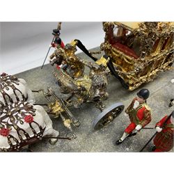 Border Fine Arts The Coronation 1953, model No. B0810, and sculpted by Ray Ayres, limited edition 150/350, with original box and certificate, L70cm  