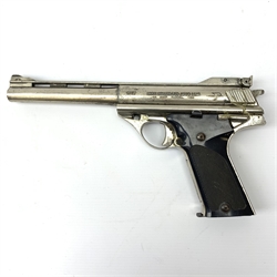 SMG Kokusai Japan replica High Standard Auto Mag .44 Amp Model 180 pistol L29.5cm (lacking stripping bolt)