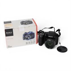 Sony Cyber-Shot DSC-H300 digital camera, serial no. 0242246, boxed