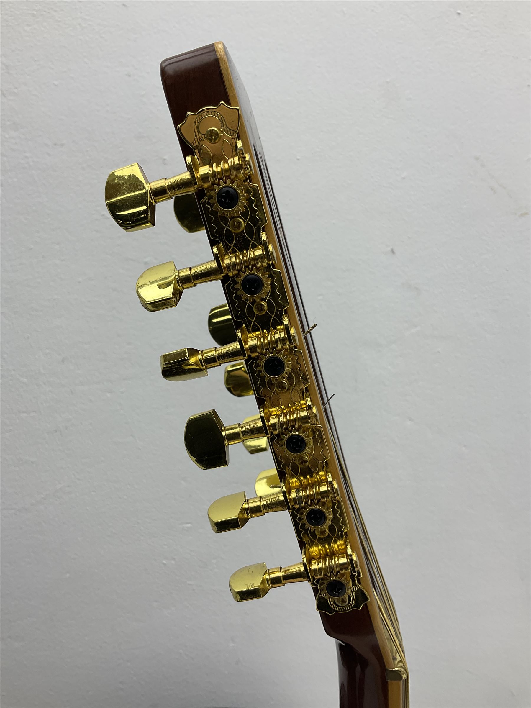 Vintage Daion twelve-string acoustic guitar L107.5cm; in hard carrying case