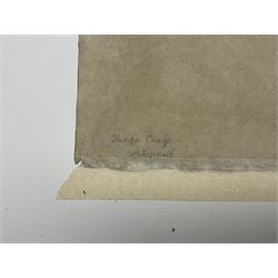 Nelson Ethelred Dawson (British 1860-1941): 'Thorpe Crags - Wharfedale', pastel signed, titled verso 34cm x 40cm