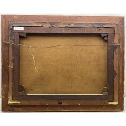 Reginald Grange Brundrit RA ROI (British 1883-1960): The River Wharfe at Loup Scar near Grassington, oil on canvas signed c.1924, 45cm x 60cm
Provenance: en plein air preliminary study for a larger work dated 1924 hanging in the Cartwright Hall, Lister Park, Bradford