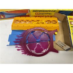 Matchbox Superfast Race Set with boxed Slipstream Curves and Superboosters; and quantity of playworn and unboxed die-cast models