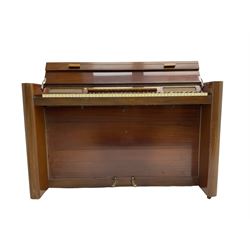 Evestaff Minipiano - mid-20th century mahogany framed upright piano