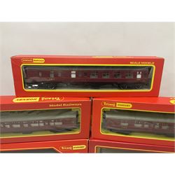 Various makers ‘00’ gauge - twenty three passenger coaches to include buffet cars, sleeping cars, utility van, Pullman coaches etc; mostly Hornby/Tri-Ang boxed (23) 