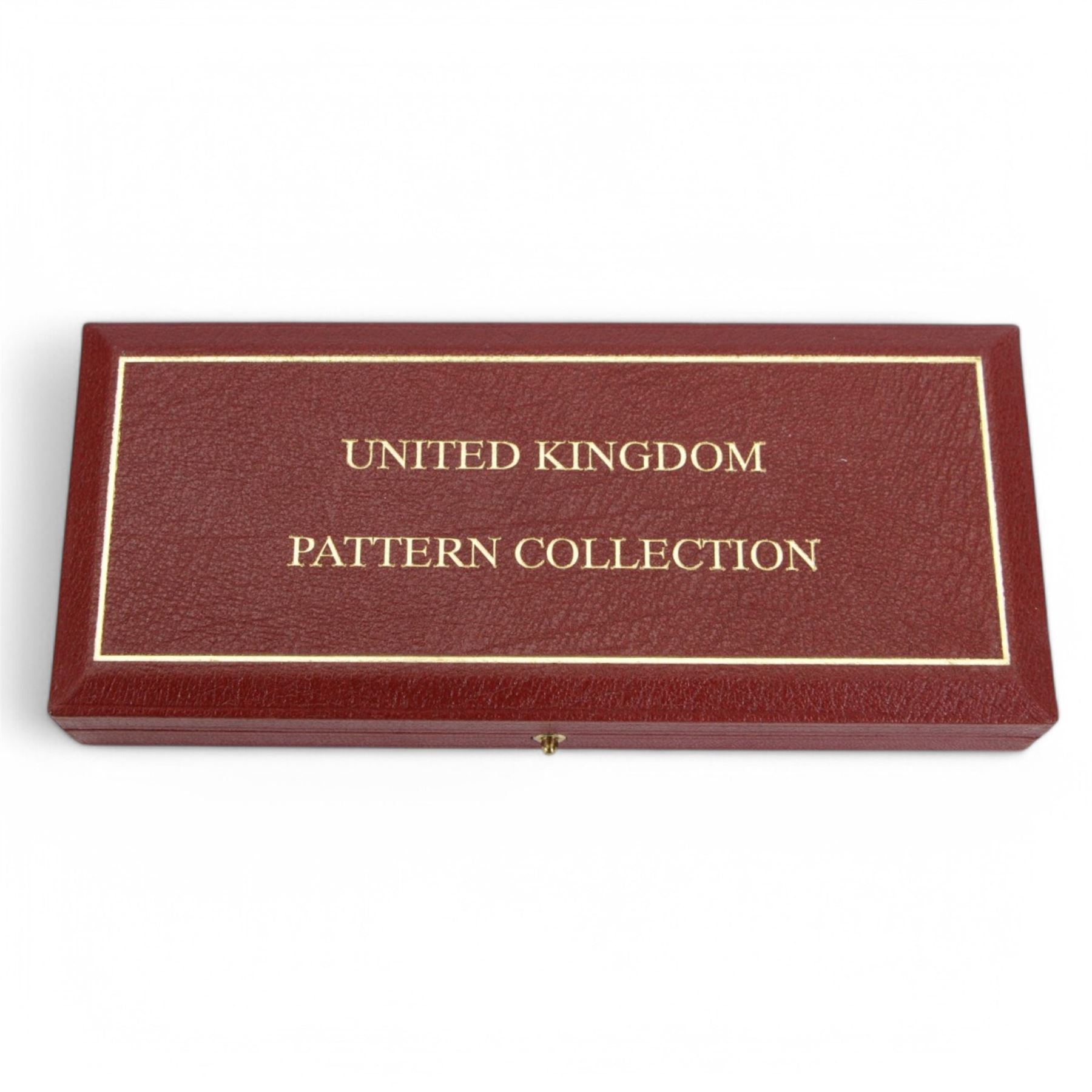 The Royal Mint United Kingdom gold proof pattern four coin set, comprising 'Forth Rail Bridge', 'Menai Straits Suspension Bridge', 'Egyptian Arch Railway Bridge' and 'Gateshead Millennium Bridge', cased with certificate