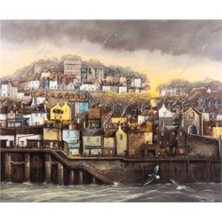 Tracy Savage (Scarborough 1963-): 'Eventide', limited edition canvas print, titled and num...