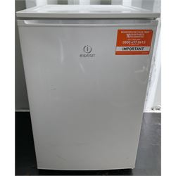 Indesit I55VM under counter fridge freezer  - THIS LOT IS TO BE COLLECTED BY APPOINTMENT FROM DUGGLEBY STORAGE, GREAT HILL, EASTFIELD, SCARBOROUGH, YO11 3TX