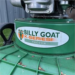 Billy Goat K-Series garden vacuum, Honda GSV 190 engine - THIS LOT IS TO BE COLLECTED BY APPOINTMENT FROM DUGGLEBY STORAGE, GREAT HILL, EASTFIELD, SCARBOROUGH, YO11 3TX