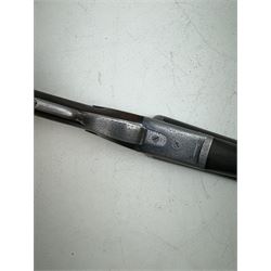 SHOTGUN CERTIFICATE REQUIRED - H Akrill of Beverly 12-bore double trigger boxlock ejector side-by-side double barrel shotgun with 66cm(26