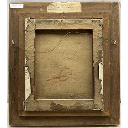 Stanisława de Karłowska (Polish 1876-1952): 'The Garden Gate', oil on canvas signed, titled on gallery label verso 35cm x 30cm 
Provenance: exh. Cork Street Gallery, London 1973, label verso