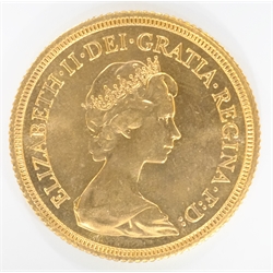  1979 gold full sovereign  