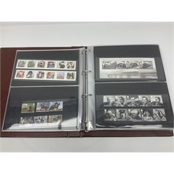 Queen Elizabeth II mint decimal stamps, mostly in presentation packs, face value of usable postage approximately 845 GBP
