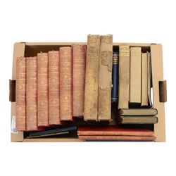 Collection of local history antiquarian books, including Baines, Thomas: Yorkshire Past and Present, vols I - II, Fletcher, J.S.: A Picturesque History of Yorkshire, vols 1 - 6, Home, Gordon Yorkshire etc   