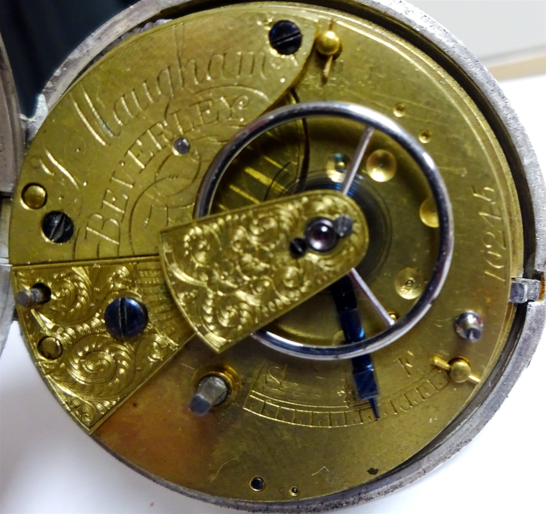 Victorian silver pair cased pocket watch by Maughan Beverley, case by Robert John Pike, London 1873 and a silver  pocket watch by Richard Grunert Beverley, case by The Lancashire Watch Co Ltd, Chester 1894