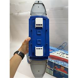 Schuco battery operated remote control model of a boat, Bondensee Fahre (Lake Constance Ferry) 'Fontainbleau', model no 763 380, boxed