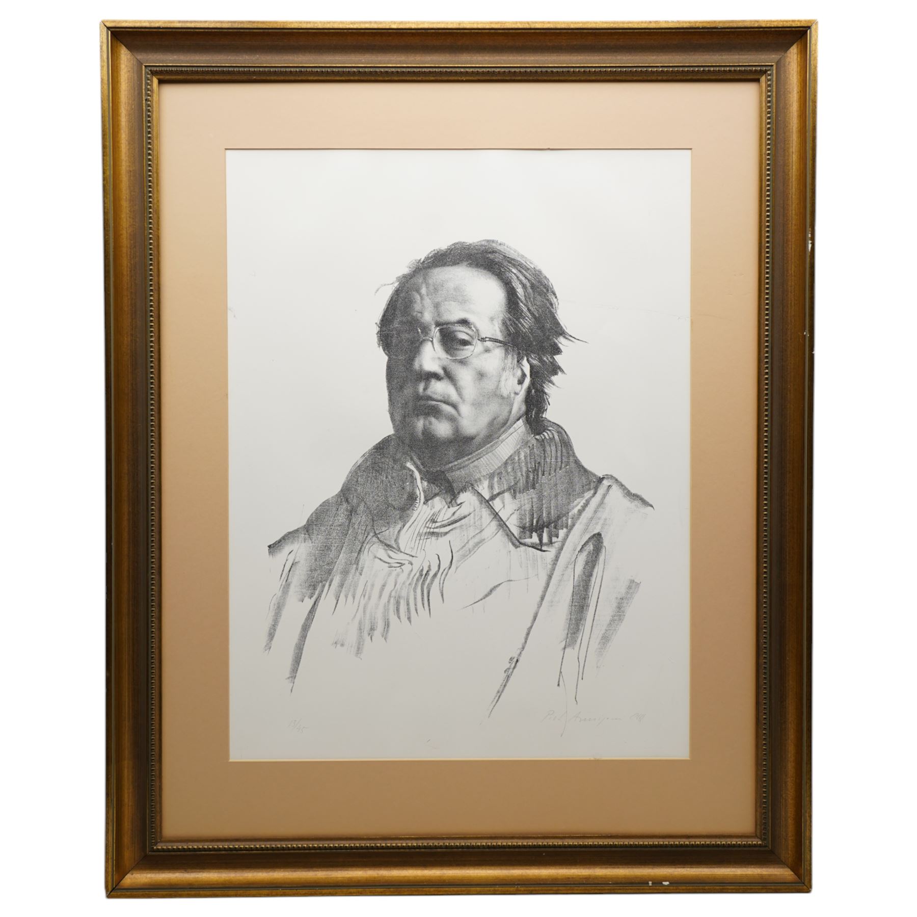 Pietro Annigoni OMRI (Italian 1910-1988): Nude and Portrait Studies, set of eight sanguine and monochrome prints, two numbered editions each signed in pencil or pen max 66cm x 50cm (8)