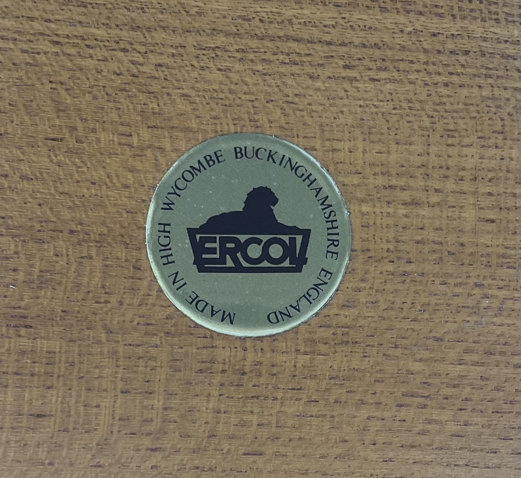 Ercol medium elm two tier wall plate rack, and additional Ercol two tier wall plate rack, with glass shelf and swan detail. 