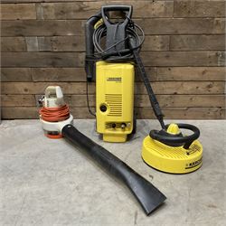  Karcher K3.99 pressure washer and a Stihl BE55 leaf blower