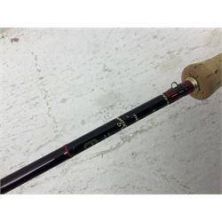 House of Hardy Hardy Deluxe Classic fly fishing rod, in felt slip case