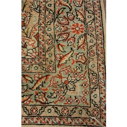  Turkish Kayseri rug, with floral medallion and repeating border, 193cm x 120cm  