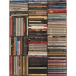 A large collection of mostly Jazz CD's including Fats Waller, Eddie Calvert, Harry James, Ella Fitzgerald, Wood Herman, Frank Sinatra and other music four boxes (400+)