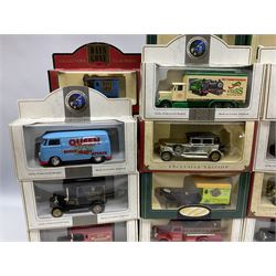 Collection of Days Gone/ Lledo die-cast models including thirty Lledo Promotional Models, seven Exclusive Edition and thirty-three Collectors Club models, all boxed (70)