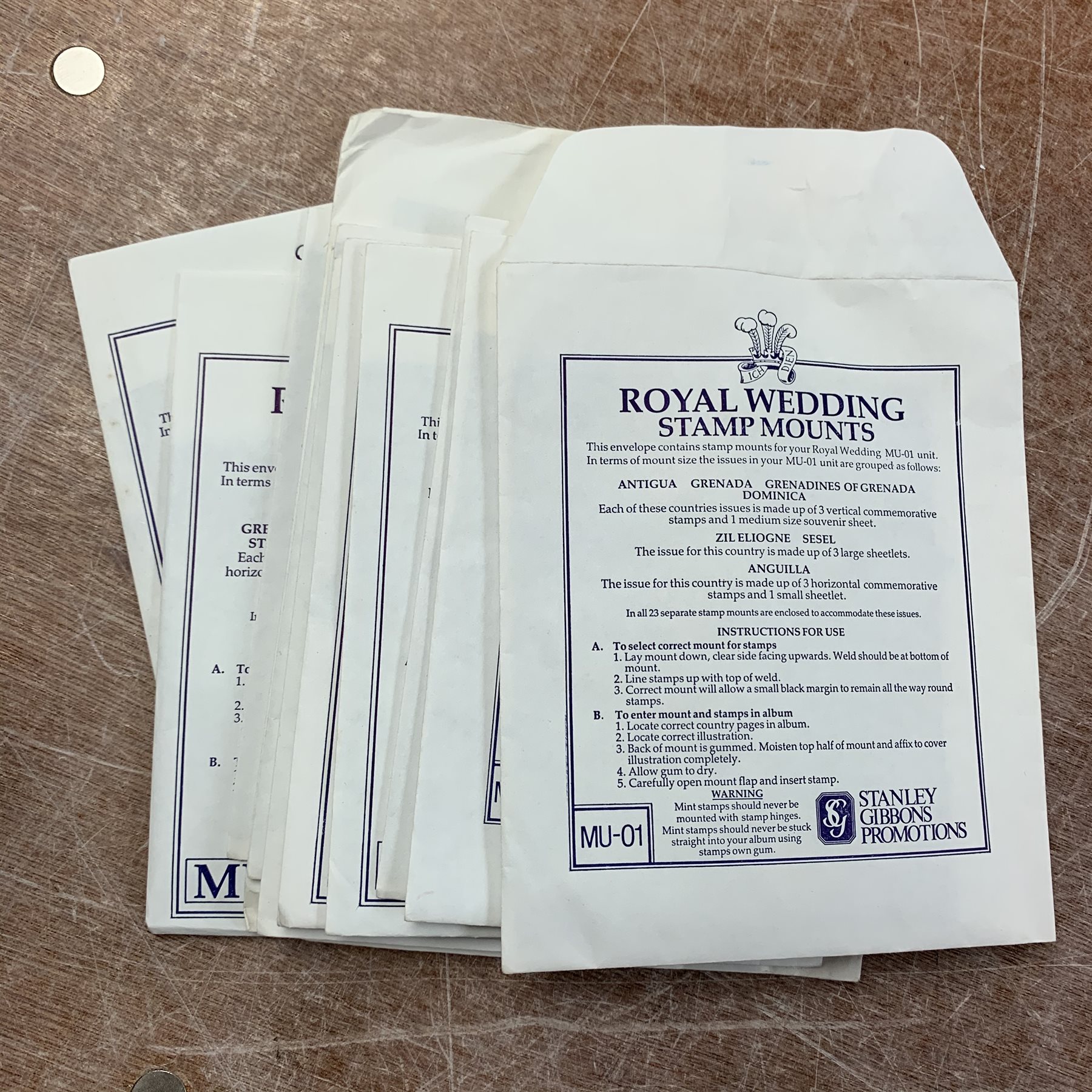 Commemorative stamps including Stanley Gibbons folder containing various stamps relating to ‘The Royal Wedding H.R.H Prince Charles & Lady Diana Spencer’, other similar stamps loose and in booklets and a small number of presentation packs.