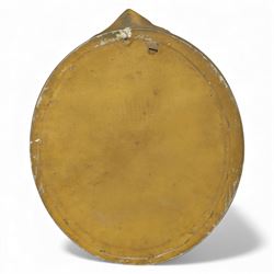 20th century gilt and composition framed wall mirrors, comprising a Rococo revival rectangular mirror with pierced scrolling acanthus and C-scroll cast border enclosing a plain plate (H 65cm, W 40cm), an oval neoclassical mirror with beaded frame, laurel crestings and trailing foliate sprays (H 57cm, W 45cm), a rectangular mirror with simulated marble effect side panels and foliate cast outer border (H 60cm, W 75cm), and a rectangular mirror with reeded and foliate moulded frame surrounding an oval aperture and plain plate (H 86cm, W 56cm)