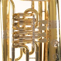 V.F Cerveny & Synove CEB 641 tuba, with Ritter carry case
