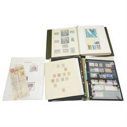 Mostly African stamps, including Swaziland Protectorate with King George V 1935 Silver Jubilee King George VI 1937 Coronation, Royal Visit 1947, Queen Elizabeth II with unused sets or part sets, commemorative covers, Basutoland, Bechuanaland, Rhodesia, Zambia, Southern Rhodesia etc, housed in two albums and loose