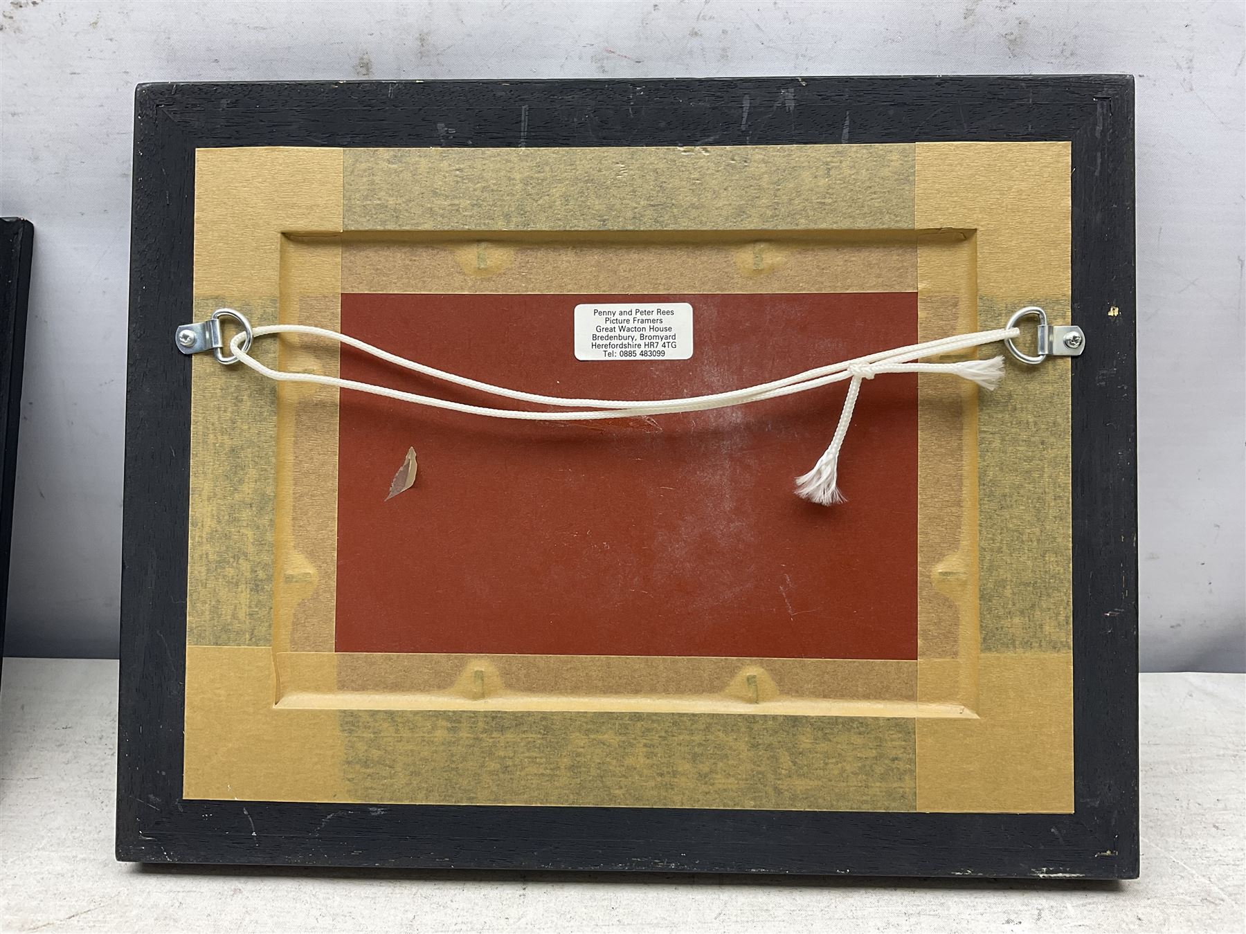 Elisabeth Klein (Contemporary): Pears and Redcurrants, two oils on board signed with monogram, max 13cm x 21cm (2)