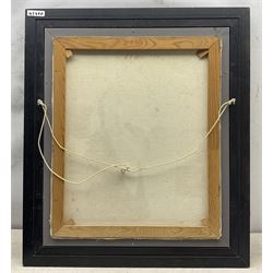 After Sir Thomas Lawrence (British 1769-1830): Mr and Mrs John Julius Angerstein, oil on canvas unsigned, titled on the mount 58cm x 49cm; After Domenico Induno (Italian 1815-1878): The Letter, oil on canvas signed 58cm x 49cm (2)