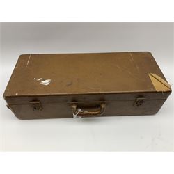 1950s Grafton injection moulded cream acrylic plastic alto saxophone designed by the Italian Hector Somorisen and distributed by John E. Dallas & Sons London, serial no.10776 L66cm, in original fitted carrying case