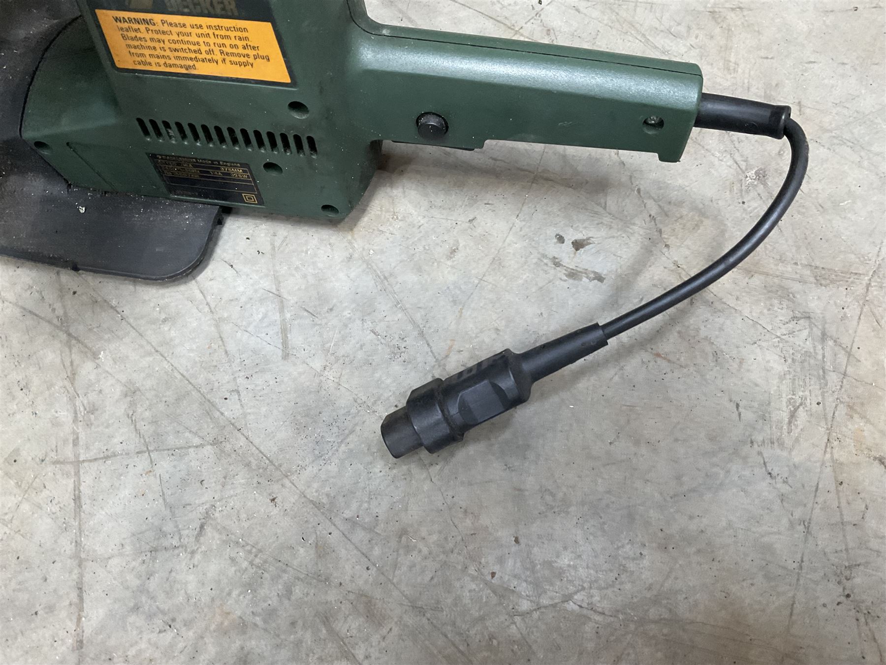 McCulloch TM210 petrol strimmer and a Black & Decker GT150 hedge cutter   