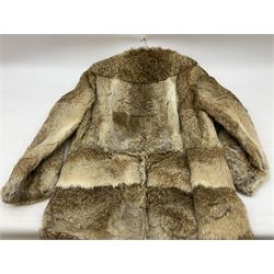 Ladies three quarter length fur coat