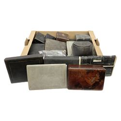 Collection of jewellery and cutlery boxes etc