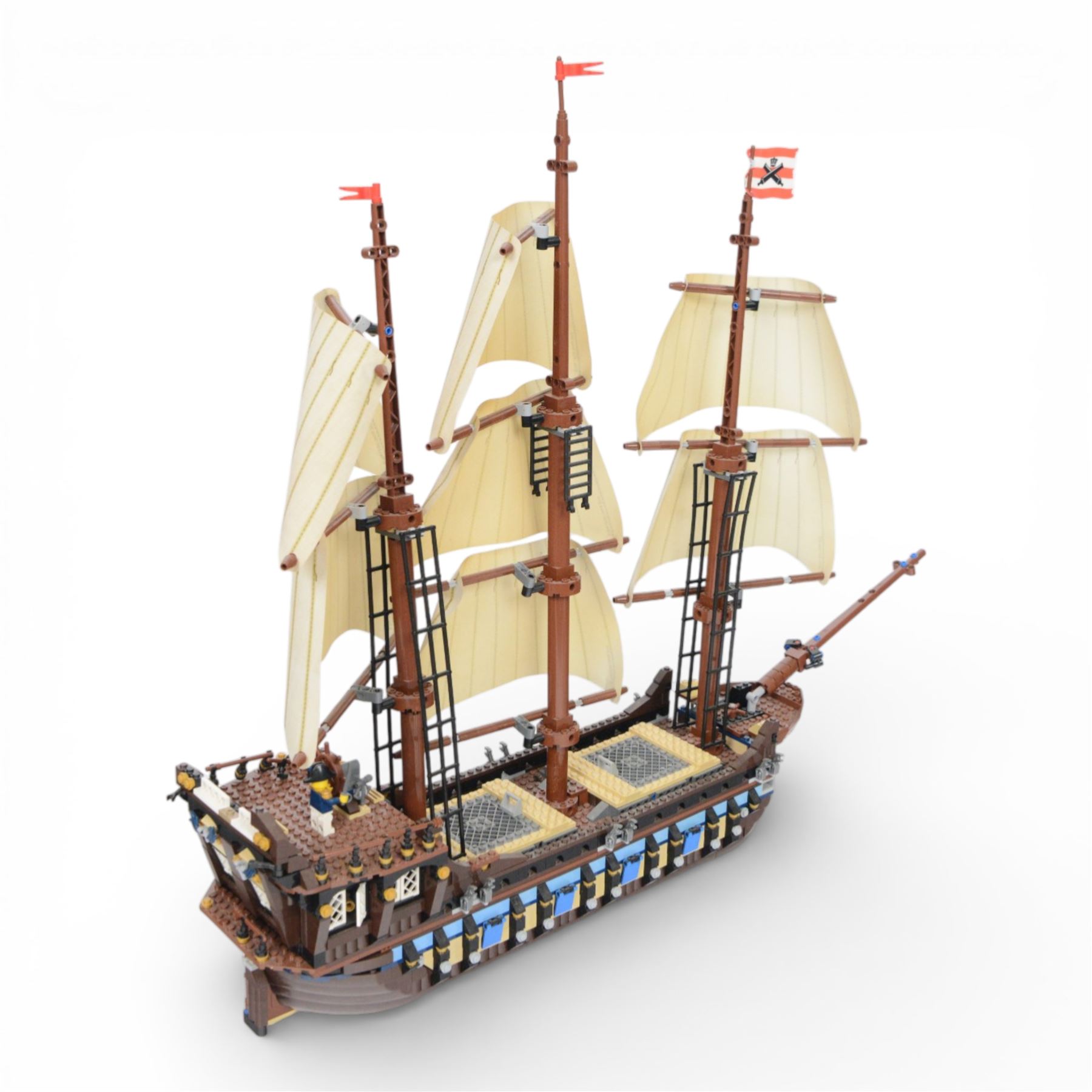 Lego Imperial Flagship no. 10210, built with box and instructions