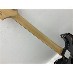 Fender Squier Strat Affinity six-string electric guitar with 20th anniversary plaque verso, serial no.CY20815325 L99cm; in soft carrying case