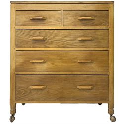 Yorkshire Oak - oak chest, fitted with t