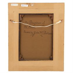 John Robert Dicksee (British 1817-1905): 'The Daughter of the House', oil on canvas signed with monogram, titled verso 45cm x 34cm
Provenance: purchased David Duggleby Ltd 18th June 2021 Lot 147