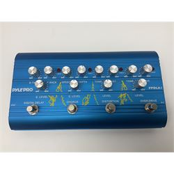 Harman DigiTech Trio Band Creator; boxed with power supply, lead and paperwork; and Pylepro PPDLAI guitar multi effects controller (2)