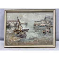 Harry Wanless (British c1872-1934): Low Tide Brixham Harbour, watercolour unsigned 23cm x 33cm
Provenance: direct from the artist's family, part of a collection never previously seen on the market