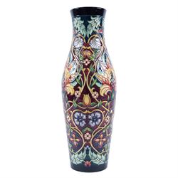 Moorcroft Tree of Life pattern vase, by Rachel Bishop, with impressed and painted marks be...