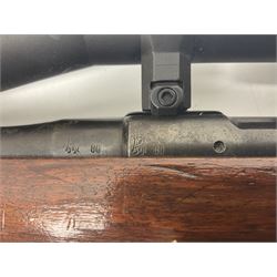 FIRE-ARMS CERTIFICATE REQUIRED - BRNO CZ Model 2 .22 long bolt-action sporting rifle, the 63.5cm(25