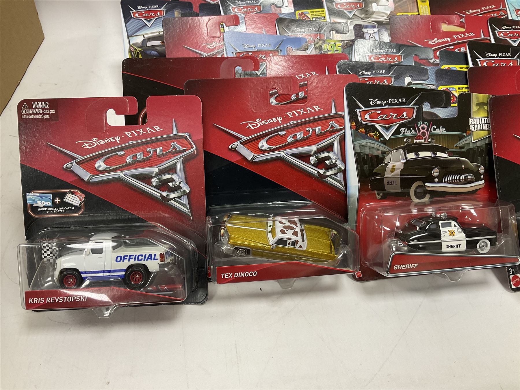 Disney Pixar 'Cars' - forty-four Mattel carded die-cast | Toys