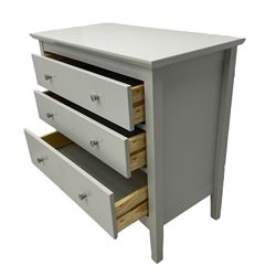 Marks & Spencer Home - light grey three drawer chest
